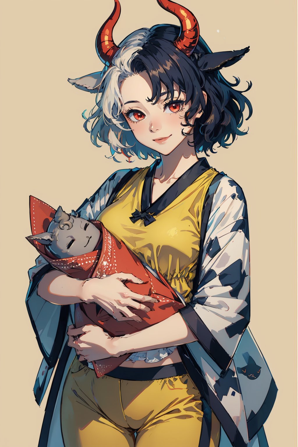 00006-61274966-(masterpiece, best quality_1.2), , cowboy shot, solo, 1girl, ushizaki urumi, cow girl, smile, looking at viewer, holding, red co.jpg